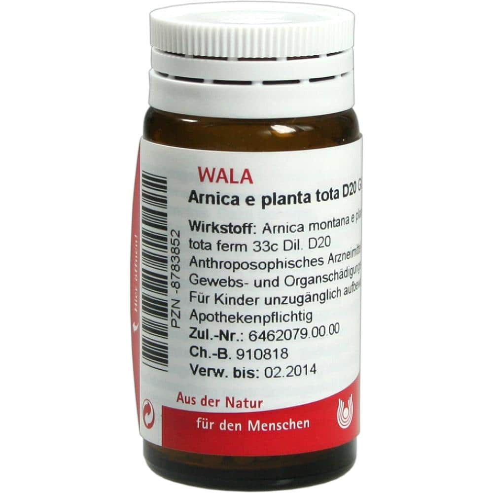 Arnica e planta tota D20 Globuli 20 g Globuli