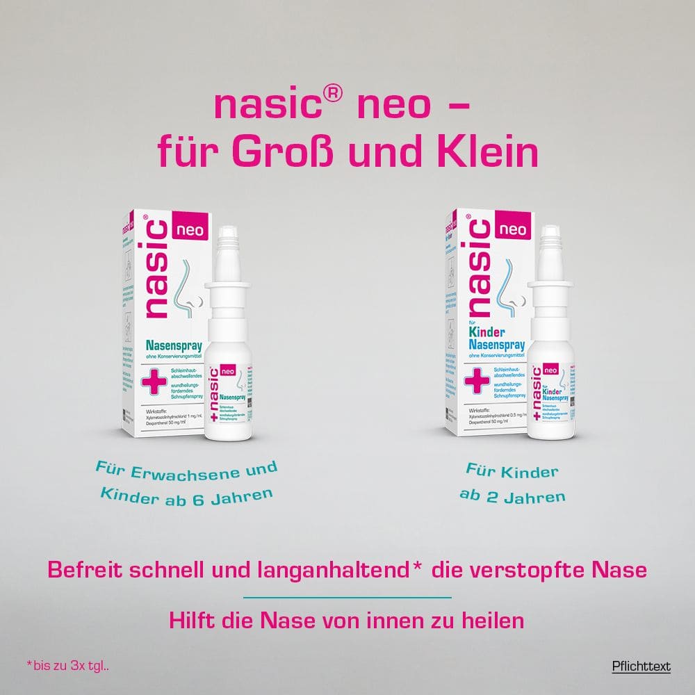 nasic neo Kinder Nasenspray 10 ml Nasenspray