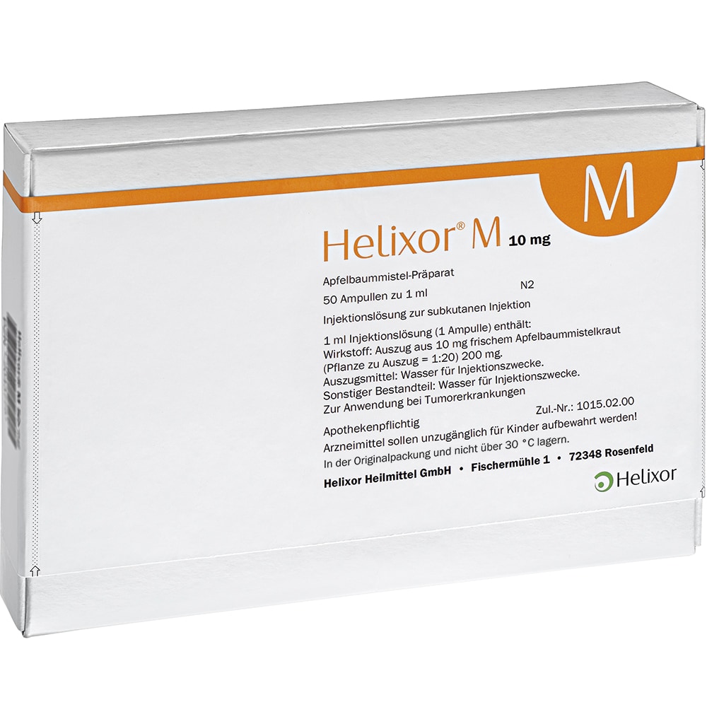 HELIXOR M Ampullen 10 mg 50 St Ampullen