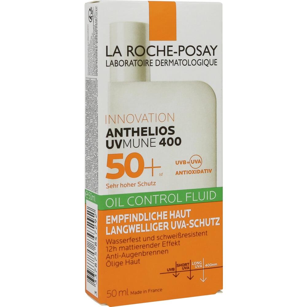 LA ROCHE-POSAY ANTHELIOS UVMUNE 400 LSF 50+ OIL CONTROL FLUID 50 ml Flüssigkeit