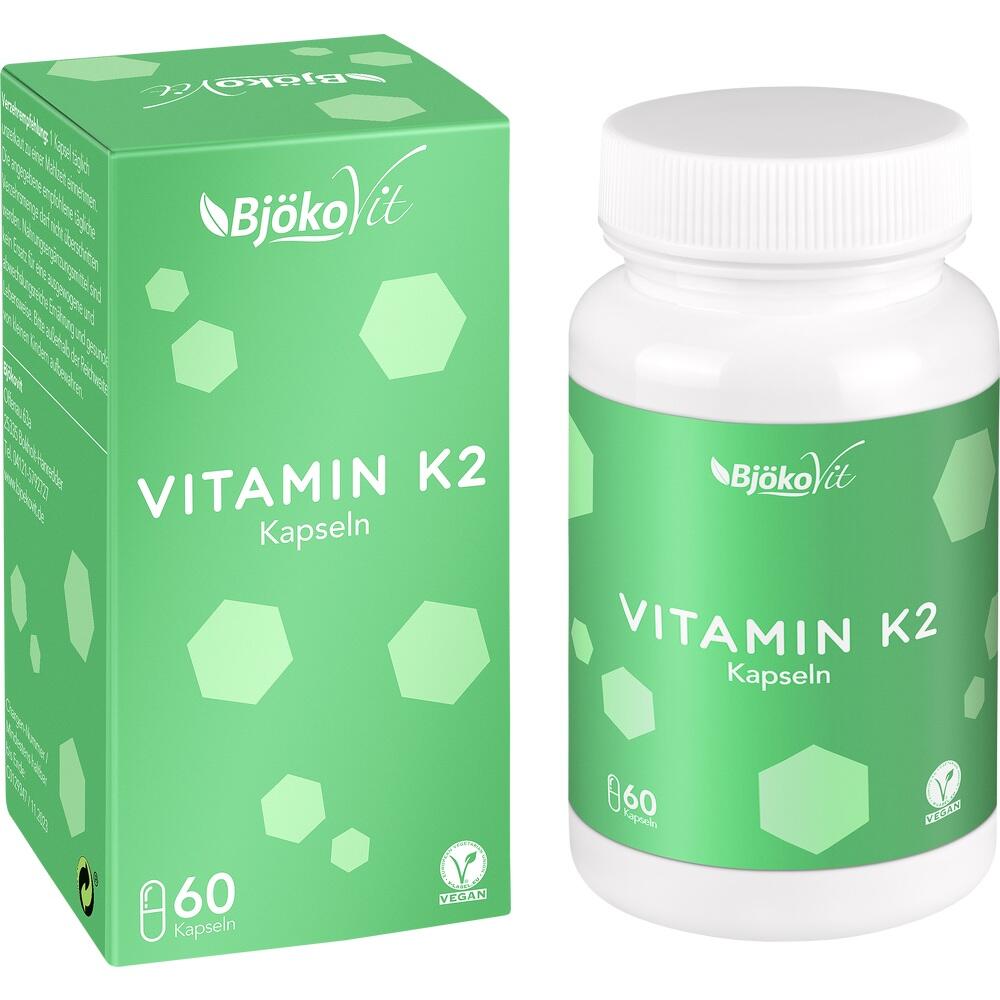 VITAMIN K2 MK7 all-trans vegan Kapseln  60 St Kapseln