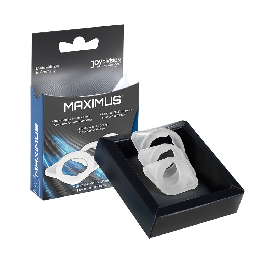 MAXIMUS der Potenzring XS S M 3 St