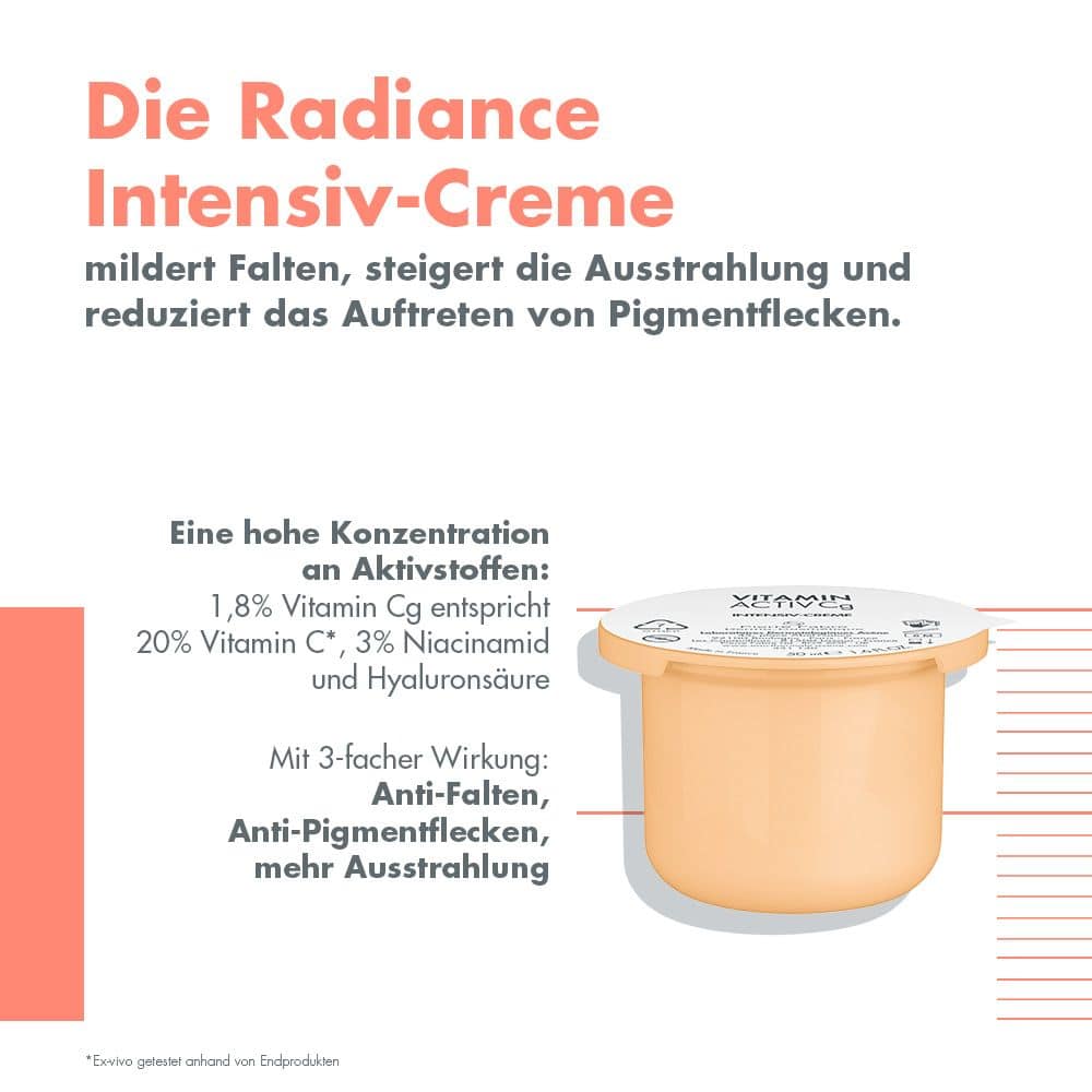 Avène VITAMIN ACTIV Cg RADIANCE INTENSIV-CREME Nachfüllpack 50 ml Creme