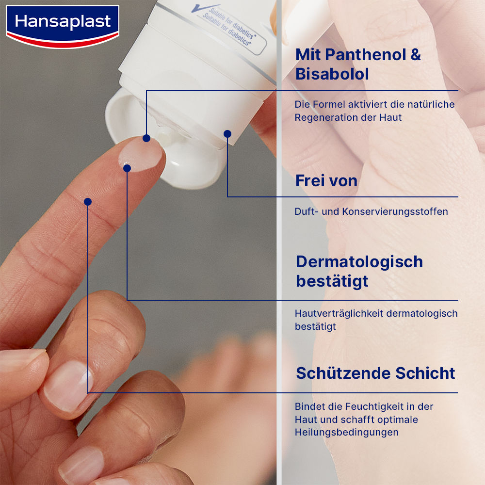 Hansaplast Schrundensalbe Repair & Care 40 ml Salbe