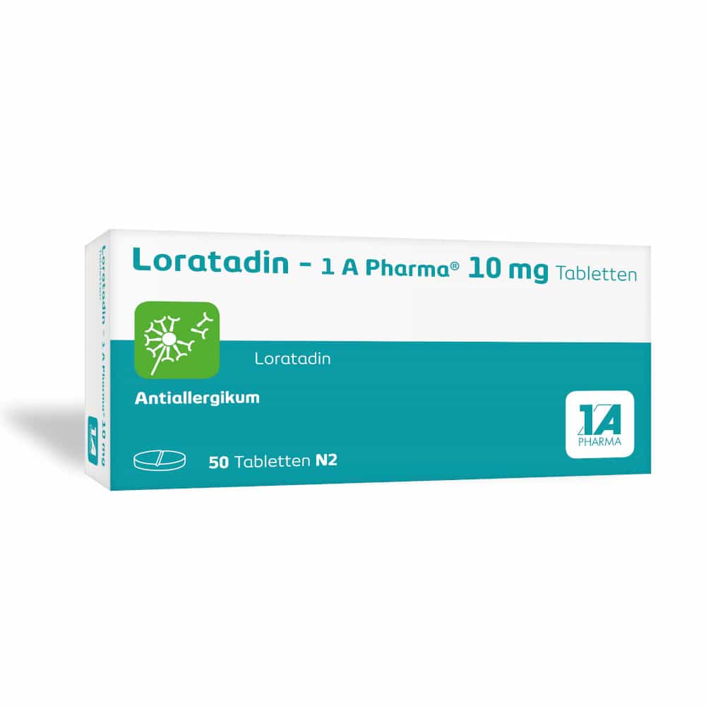Loratadin - 1A Pharma 50 St Tabletten