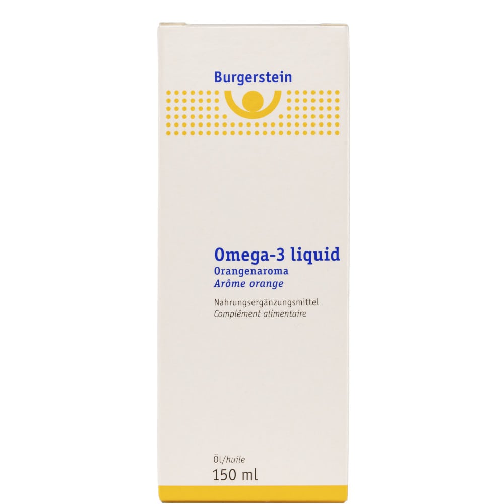 Burgerstein Omega-3 Liquid 150 ml Öl