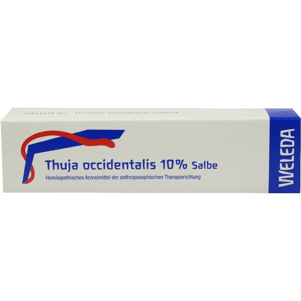 WELEDA THUJA OCCIDENTALIS 10% Salbe 25 g Salbe