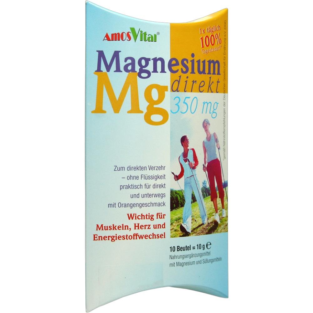 MAGNESIUM DIREKT 350 mg Beutel 10 St Beutel