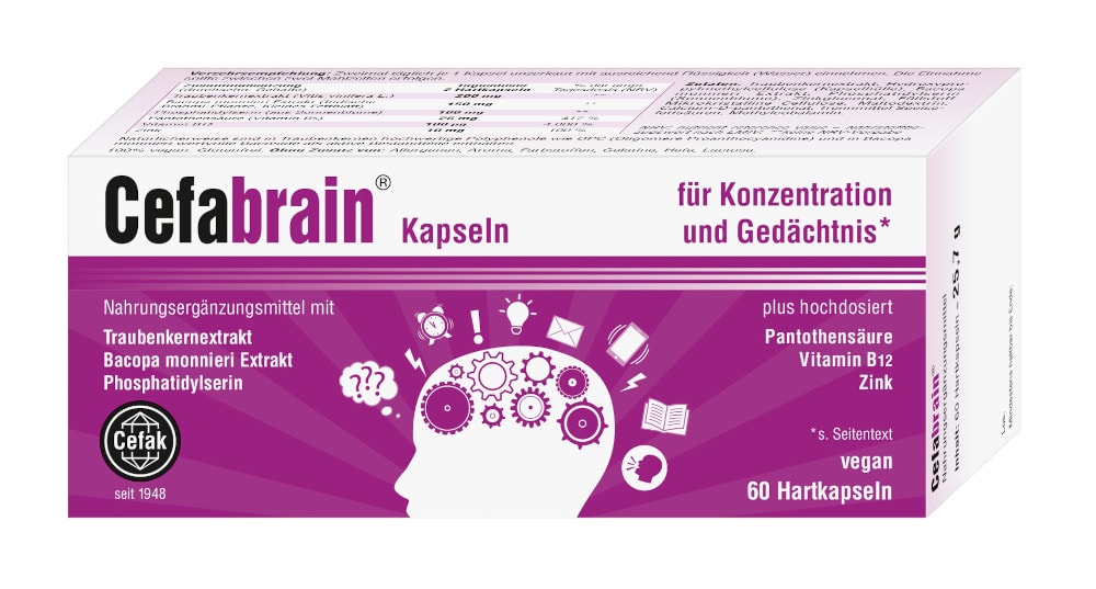 Cefabrain 60 St Hartkapseln