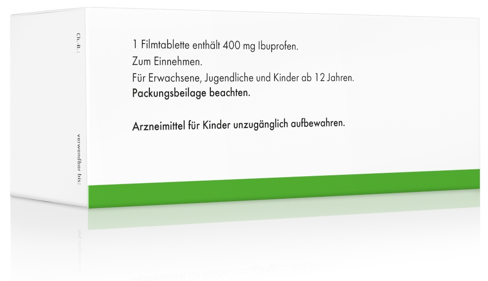 Ibuprofen Denk 400 mg akut 50 St Filmtabletten