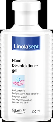 Linola sept Hand-Desinfektionsgel 190 ml Gel