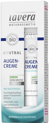 lavera NEUTRAL AUGENCREME  15 ml Augencreme
