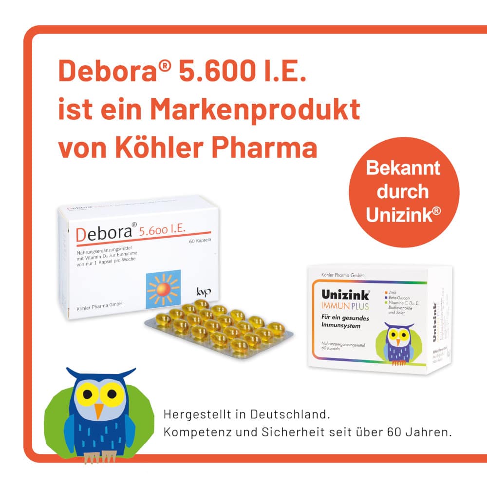 Debora 5.600 I.E. 60 St Kapseln