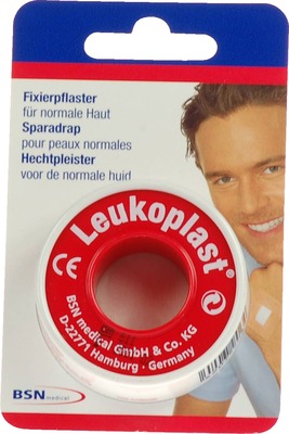 LEUKOPLAST 1,25 cmx5 m Blisterkarte 1 St Pflaster