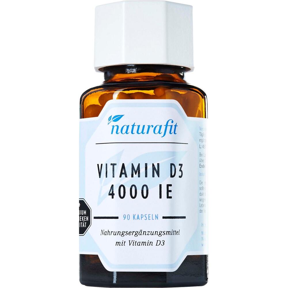 naturafit Vitamin D3 4.000 I.E. 90 St Kapseln