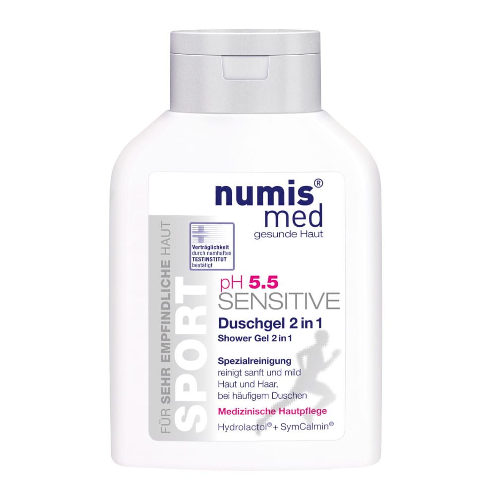 NUMIS med pH 5.5 SENSITIVE Duschgel Sport 2in1 200 ml Duschgel