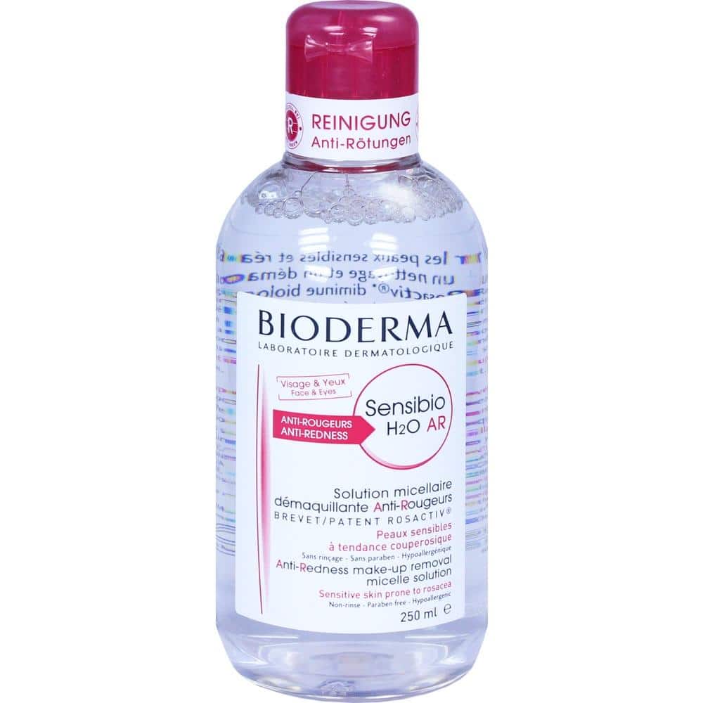 BIODERMA Sensibio H2O AR – Sanft reinigendes Mizellenwasser 250ml 250 ml Lösung