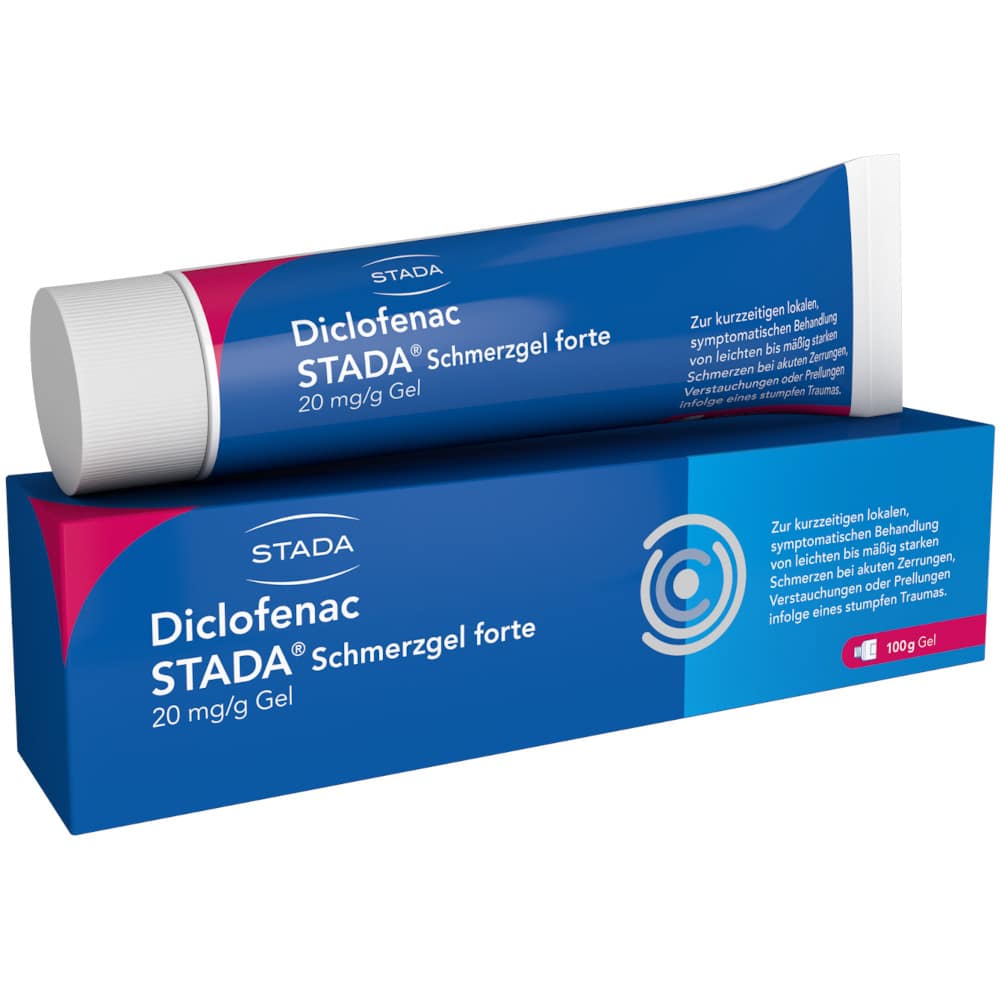 Diclofenac STADA Schmerzgel forte 20 mg/g  100 g Gel