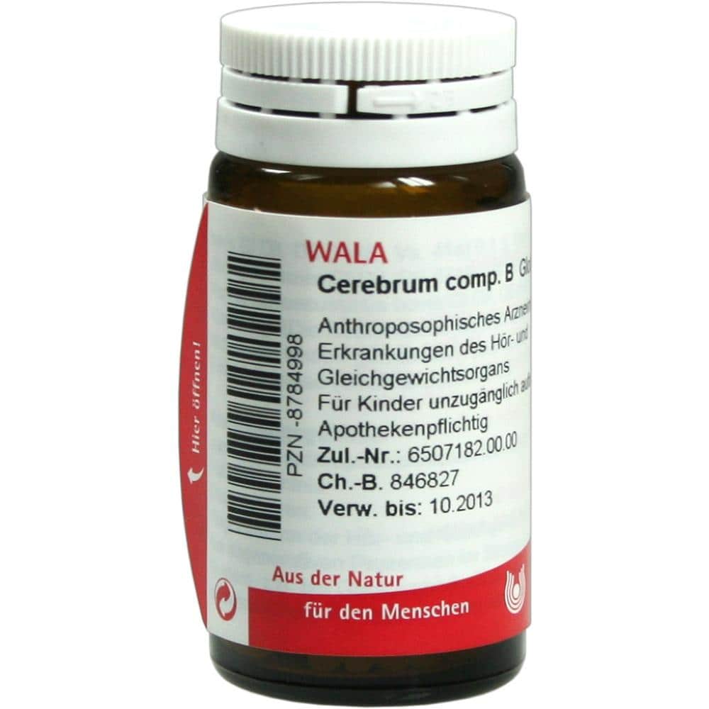 WALA Cerebrum comp. B Globuli 20 g Globuli