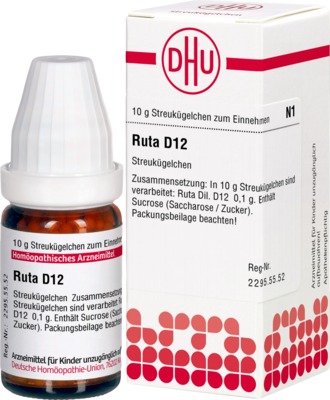 RUTA D 12 Globuli 10 g Globuli