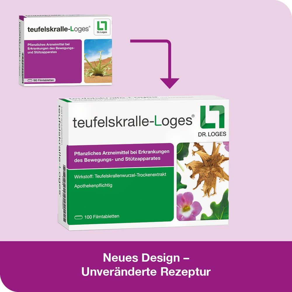 teufelskralle-Loges 200 St Filmtabletten