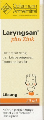 LARYNGSAN Plus Zink Lösung 20 ml Lösung