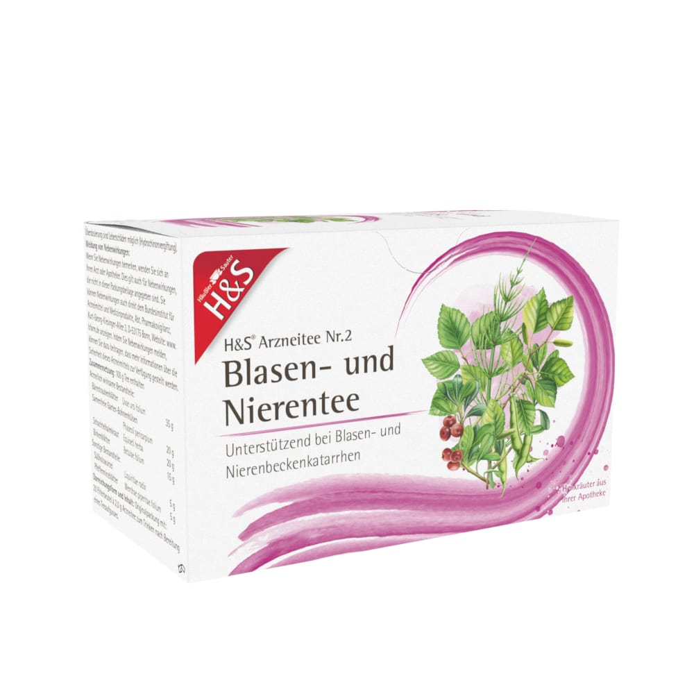 H&S Blasen- und Nierentee 20X2.0 g Filterbeutel