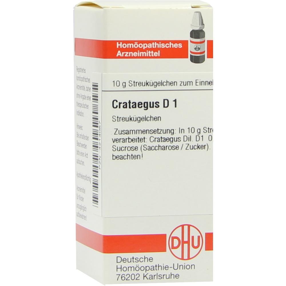 CRATAEGUS D 1 Globuli 10 g Globuli