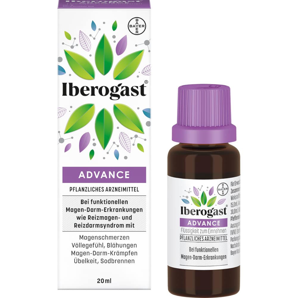 Iberogast ADVANCE 20 ml Flüssigkeit zum Einnehmen