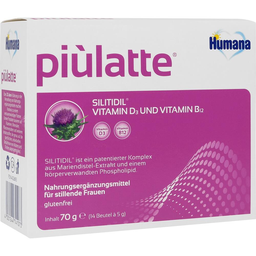 Piulatte Humana Portionsbeutel 14X5 g Pulver zur Herstellung einer Suspension zum Einnehmen