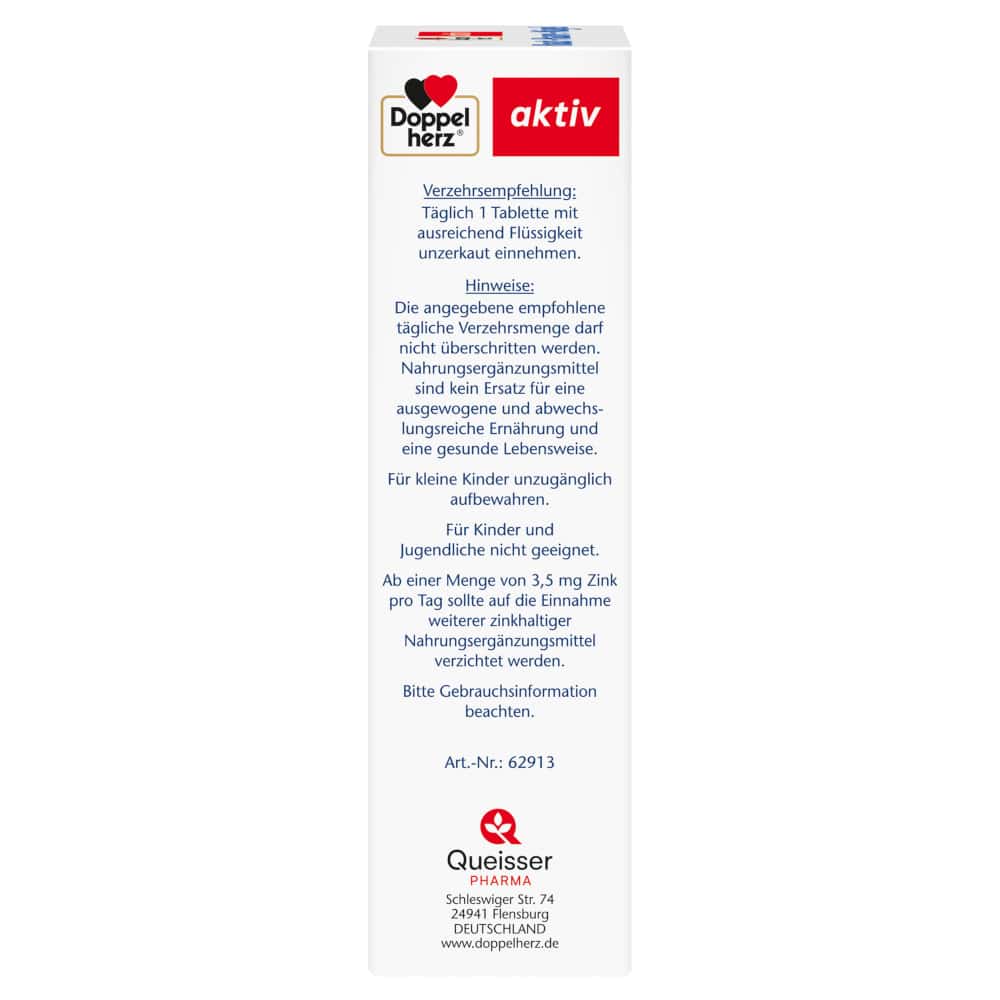 Doppelherz aktiv Haut + Haare + Nägel 100 St Tabletten