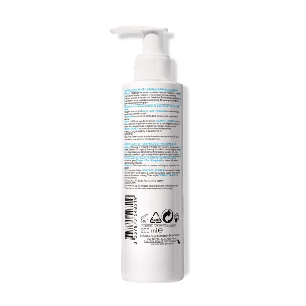 LA ROCHE-POSAY Cicaplast Lavant B5 Reinigungsgel 200 ml Gel