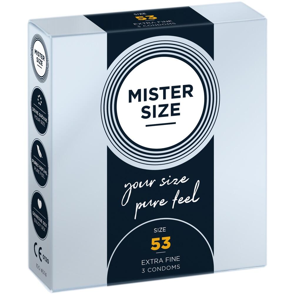 MISTER SIZE 53 3 St Kondome