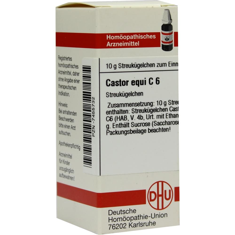 CASTOR Equi C 6 Globuli 10 g Globuli