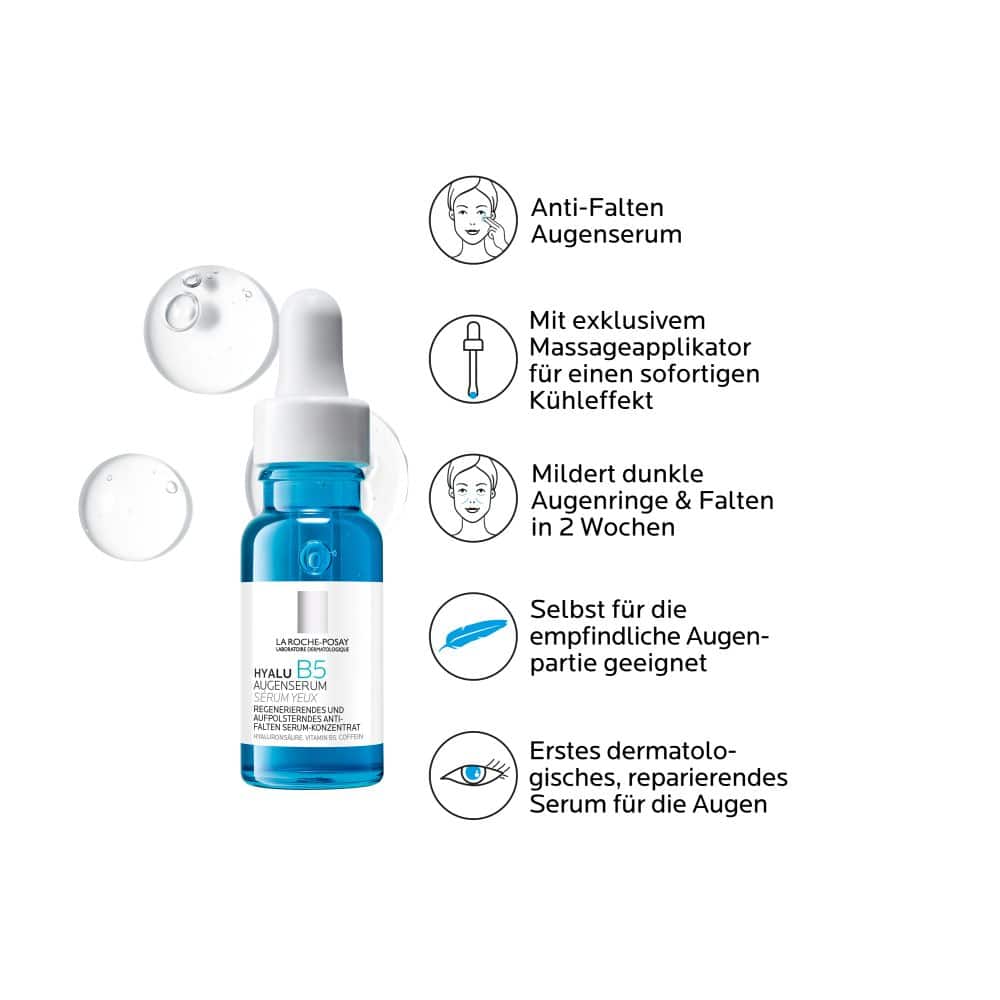 LA ROCHE-POSAY Hyalu B5 Augenserum 15 ml Flüssigkeit