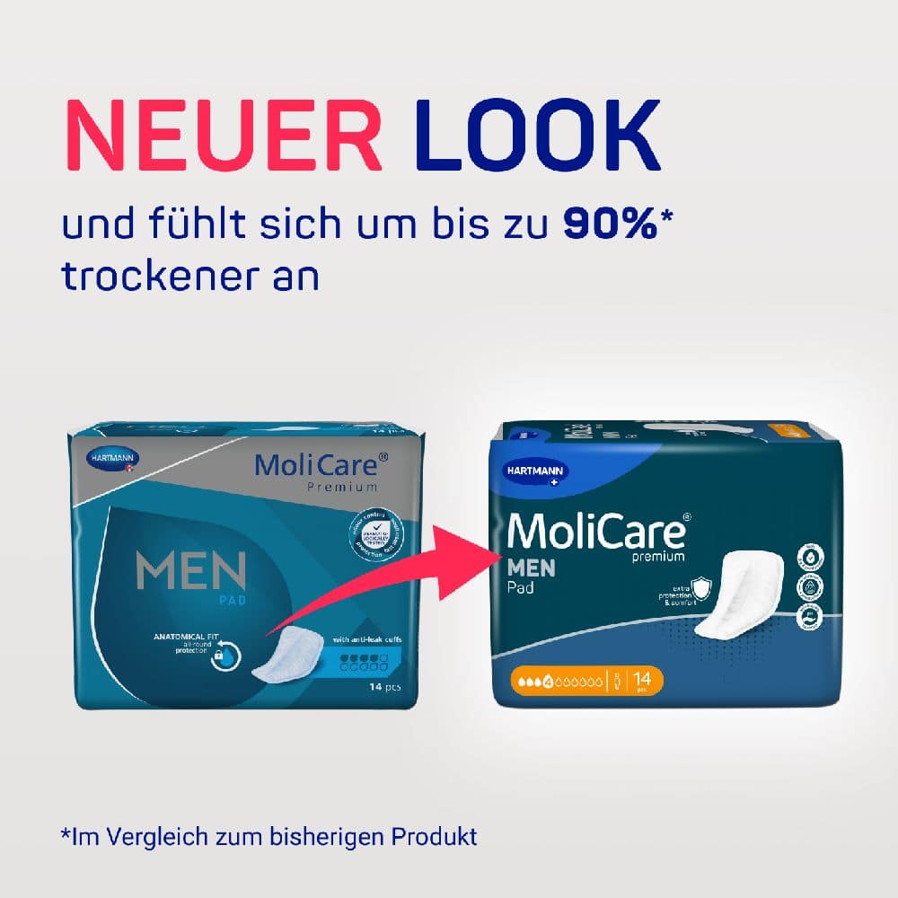 MoliCare premium MEN Pad 4 Tropfen 14 St MoliCare premium MEN Pad 4 Tropfen 14 St