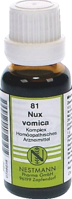 NUX VOMICA KOMPLEX Nr.81 Dilution 20 ml Dilution
