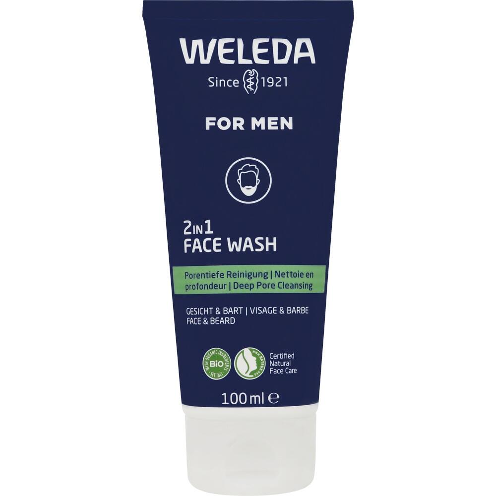 WELEDA FOR MEN 2in1 FACE WASH 100 ml Seife