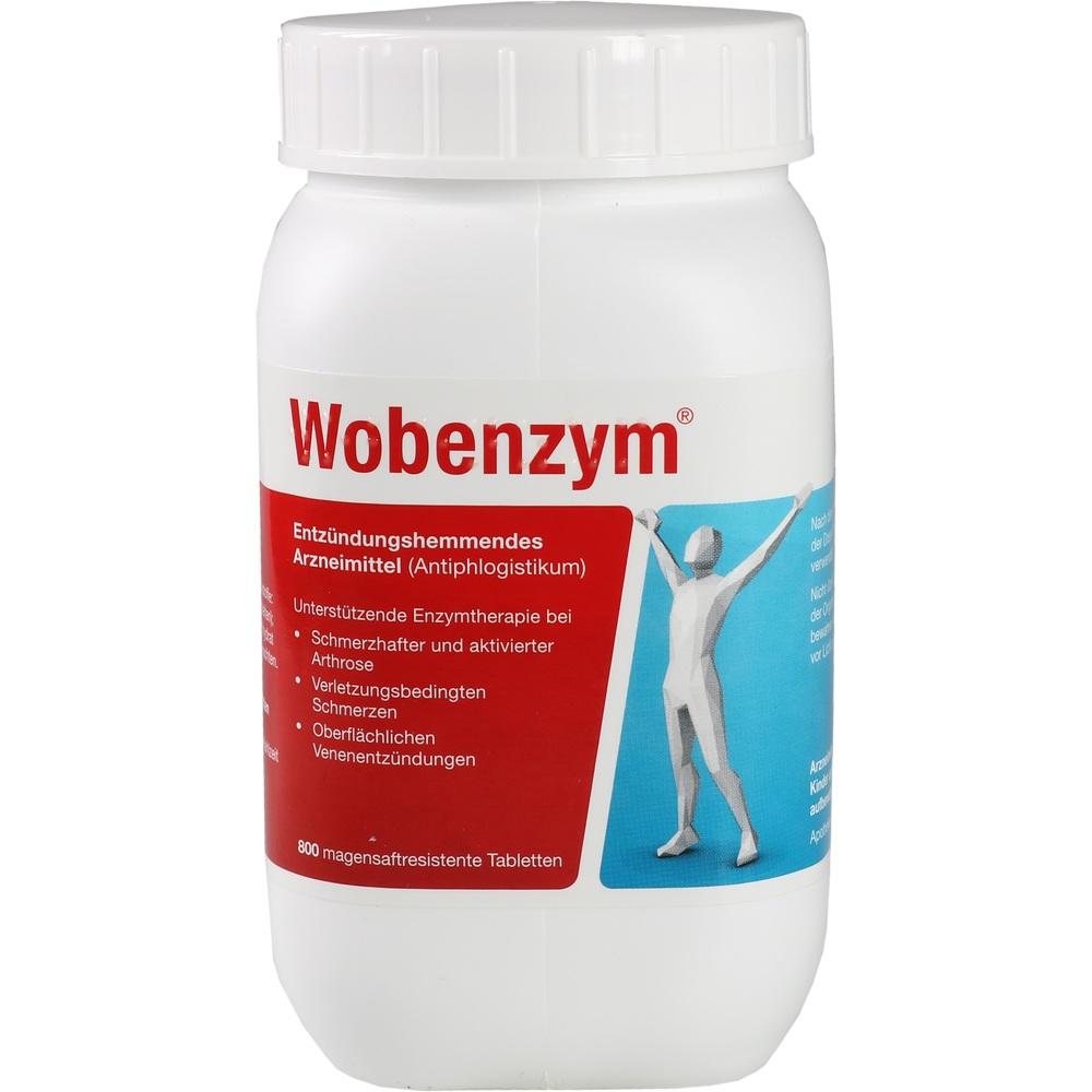 Wobenzym 800 St Tabletten magensaftresistent