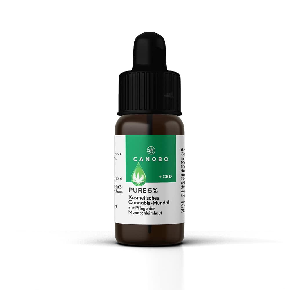 CANOBO PURE 5% CBD Kosmetisches Mundöl 10 ml Tropfen
