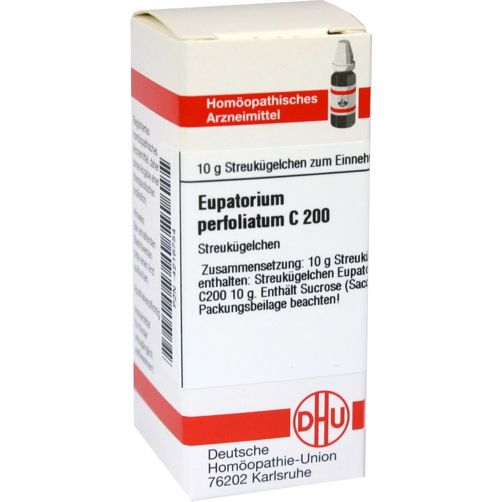 EUPATORIUM PERFOLIATUM C 200 Globuli 10 g Globuli