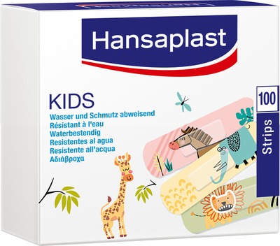 Hansaplast KIDS Strips 19x72mm 100 St Pflaster