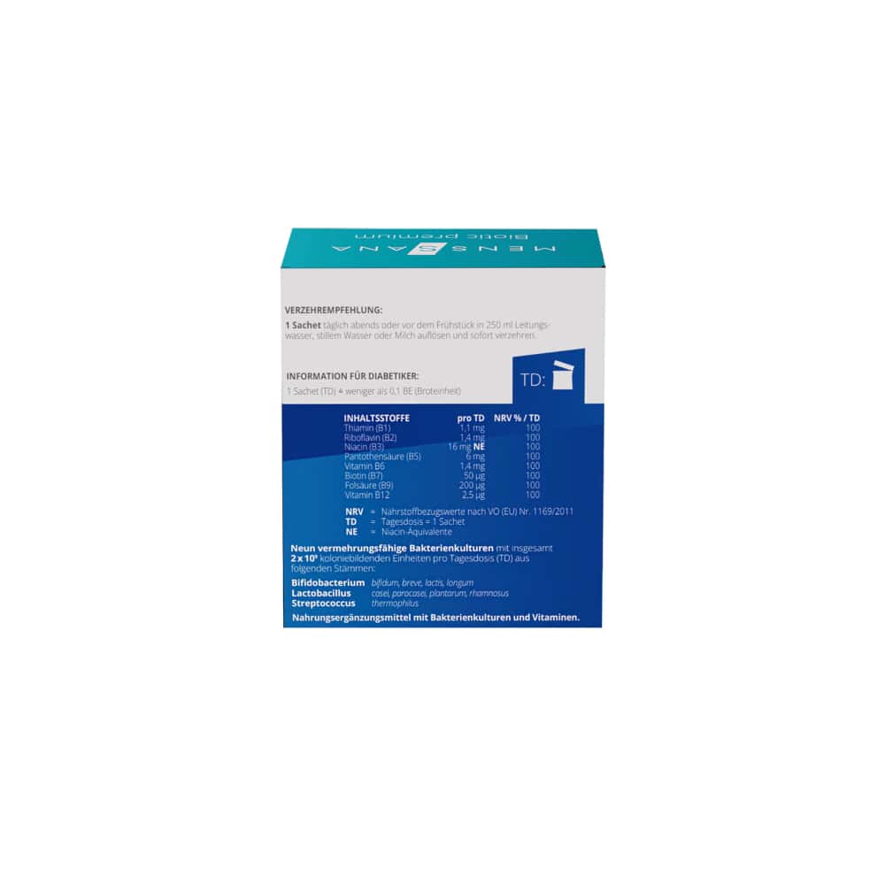 MensSana Biotic premium  10X2 g Beutel