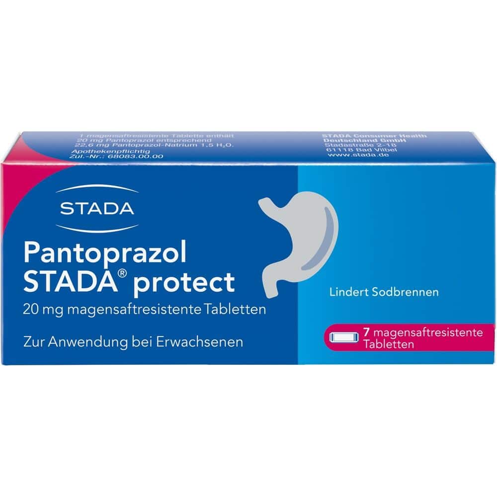 Pantoprazol STADA protect 20mg 7 St Tabletten magensaftresistent