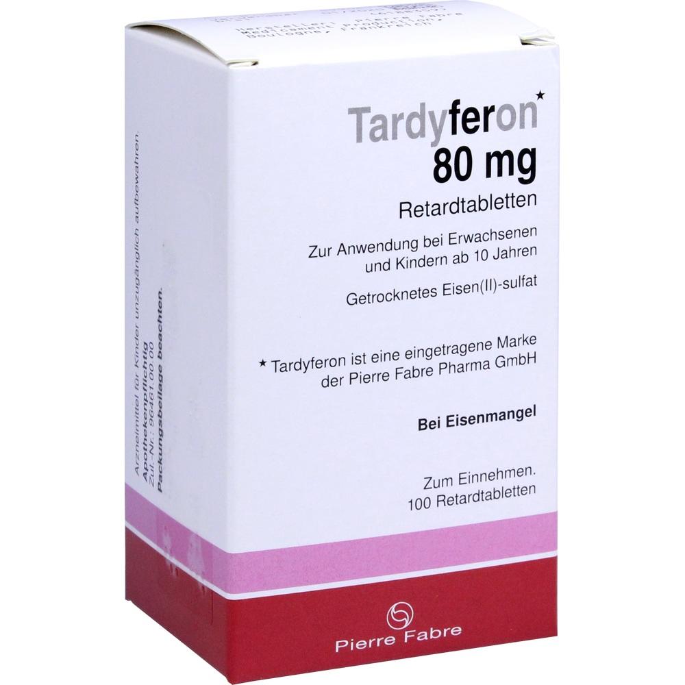 Tardyferon Depot-Eisen(II)-sulfat 80mg 100 St Retard-Tabletten