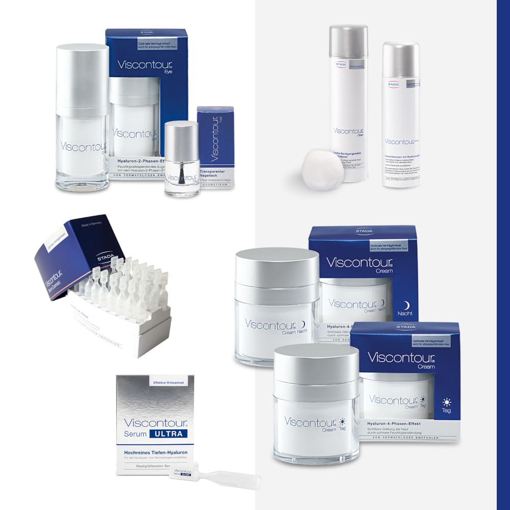 Viscontour Serum Ultra mit Tiefen-Hyaluron 20X1 ml Ampullen