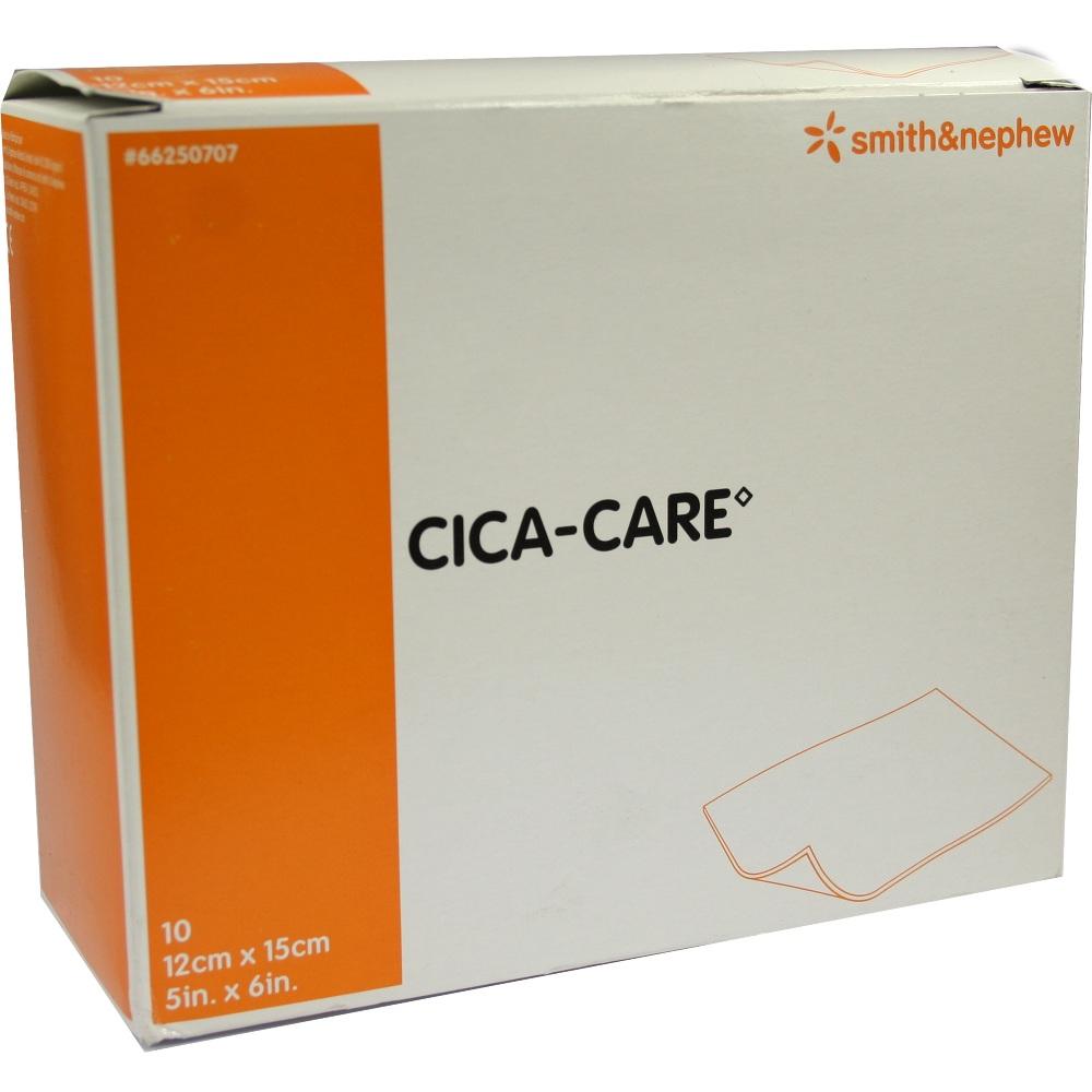 CICA CARE 12x15 cm dünne Silikongelplat.z.Narbenb. 10 St Gelplatten
