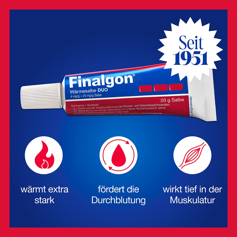 Finalgon Wärmesalbe DUO 20 g Salbe