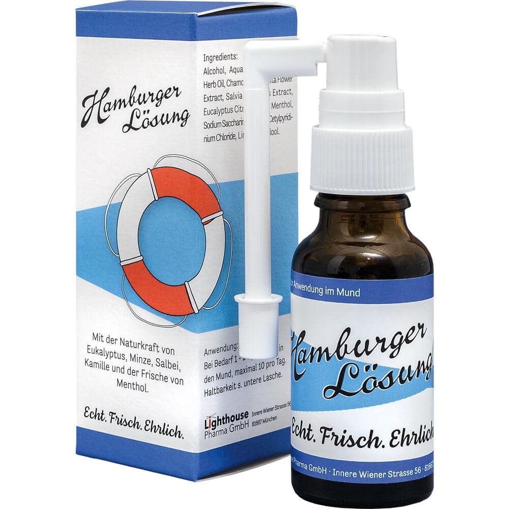 Hamburger Lösung Mundspray 20ml 20 ml Spray