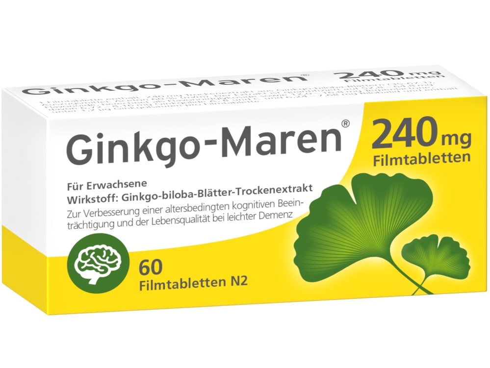 Ginkgo-Maren 240mg 60 St Filmtabletten